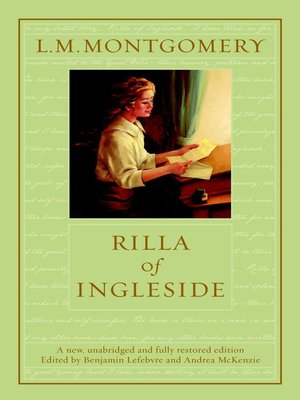 cover image of Rilla of Ingleside